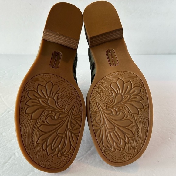 Comfortiva NIB Guille Blossom” Sandal Sage Colored Leather - Picture 7 of 7